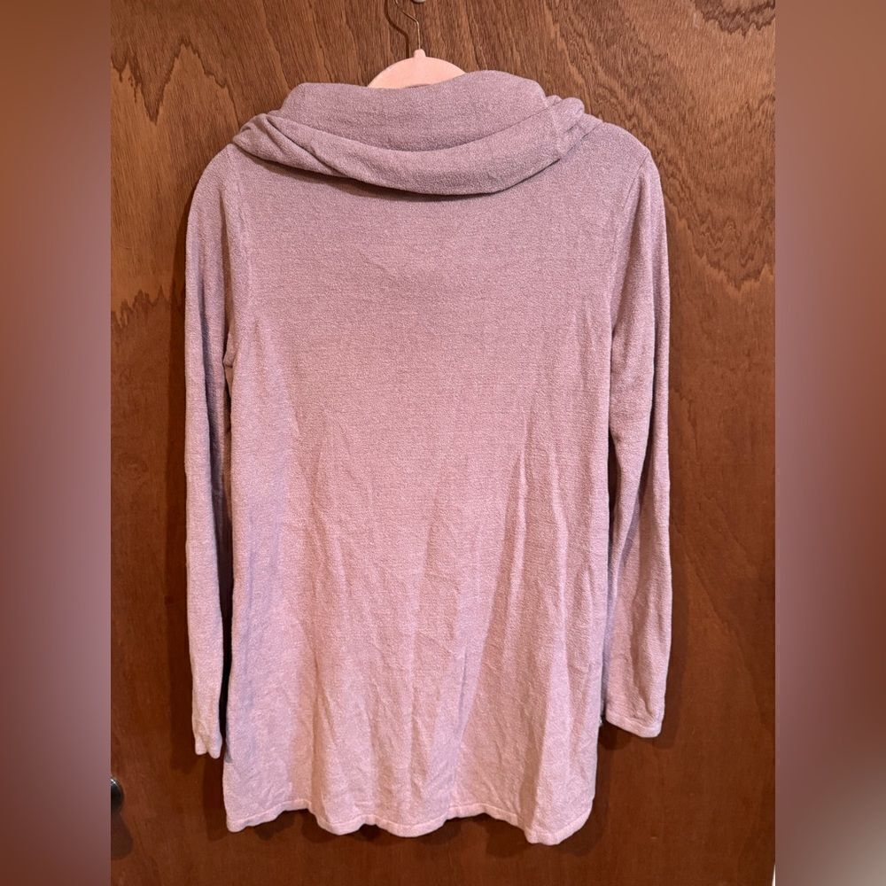 Barefoot Dreams Slouchy Pullover Sweater dusty Pink Size S - Picture 2 of 9